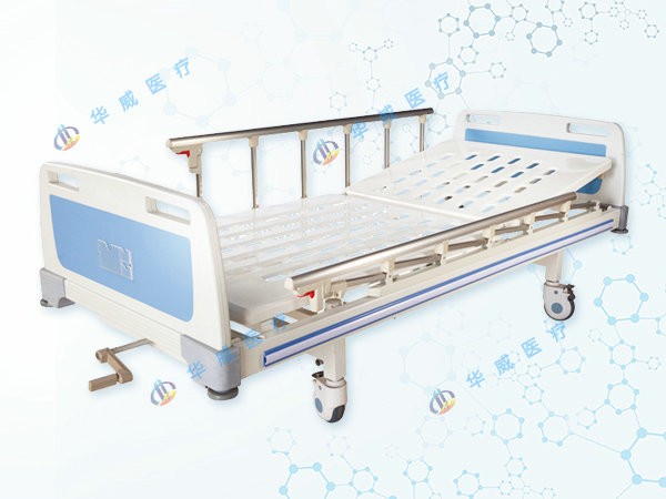 D5 ABS床头单摇护理床（冲孔床面、带轮子、护栏）.jpg